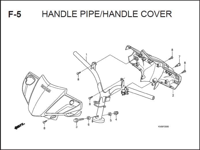 F-5 Handle Pipe