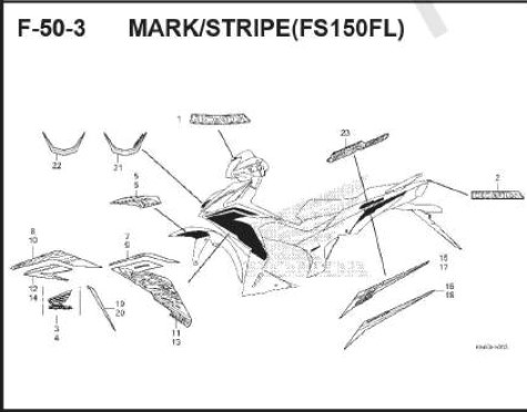 F-50 Mark Stripe (FL)