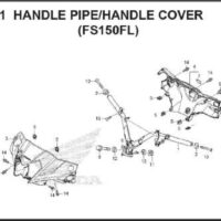 F-7-1 Handle Pipe Handle Cover (FS150FL)