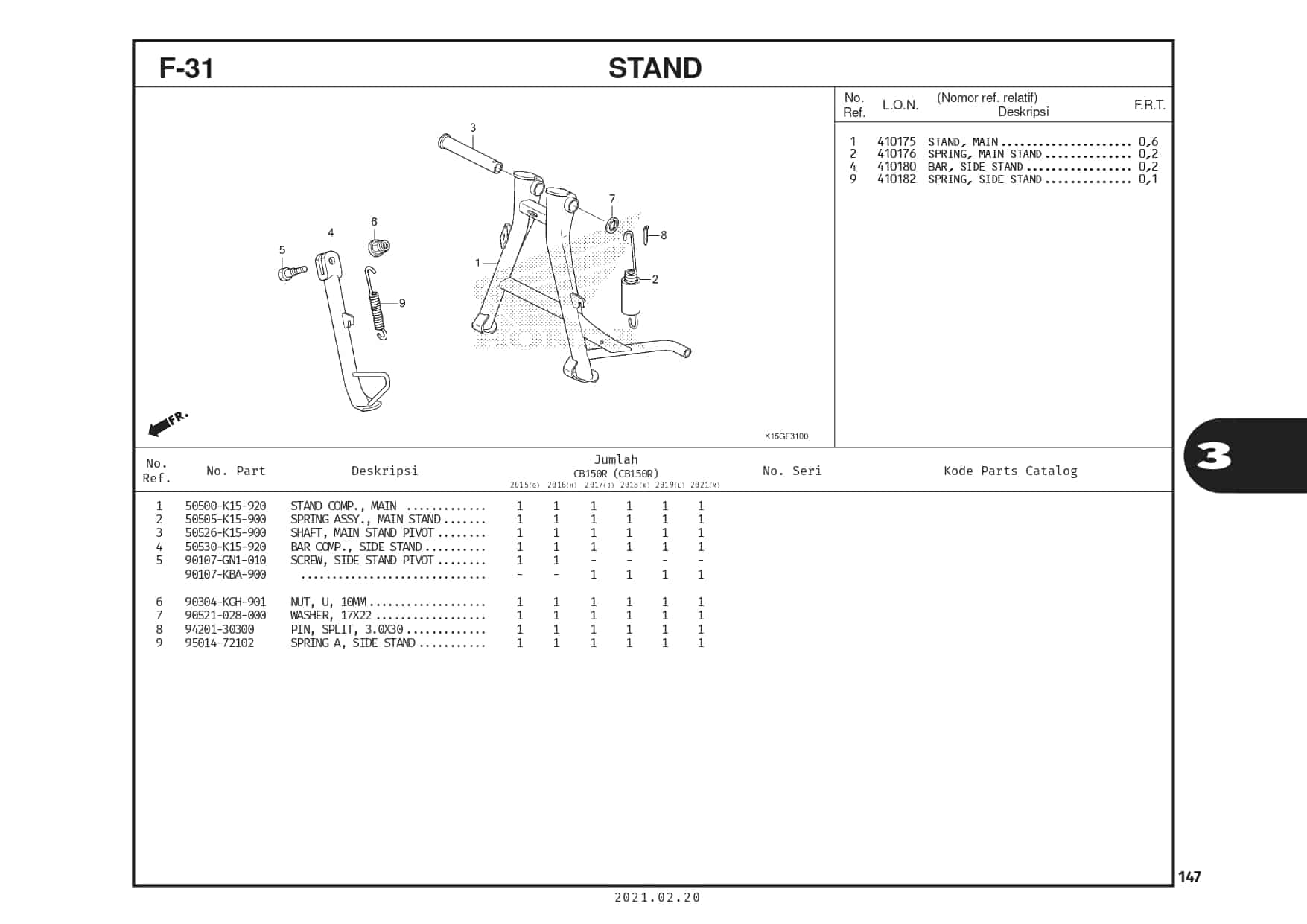 F-31 Stand