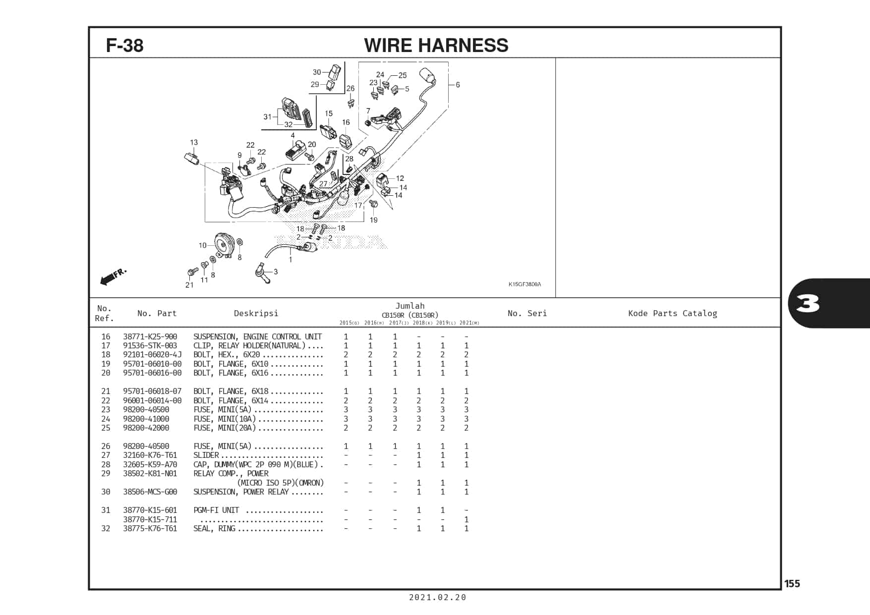 F-38 Wire Harness