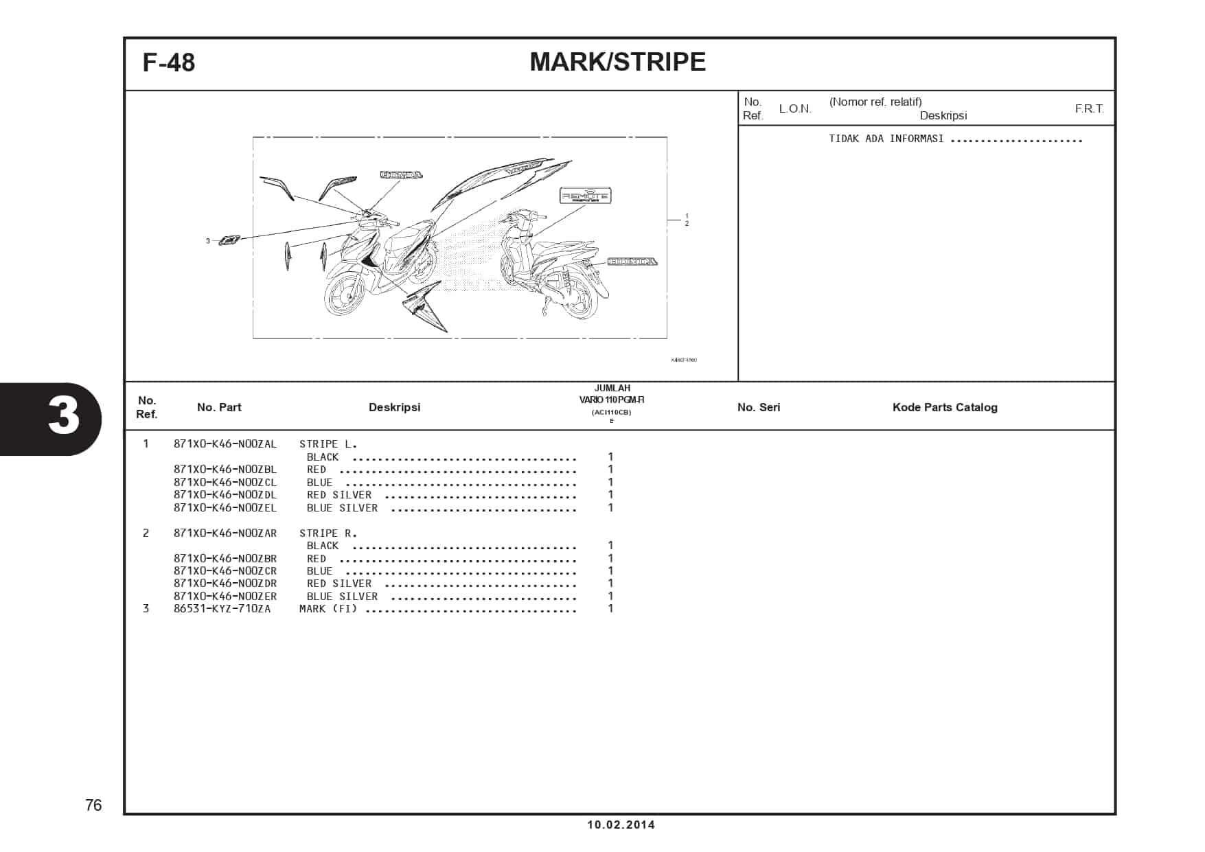 F-48 Mark/Stripe