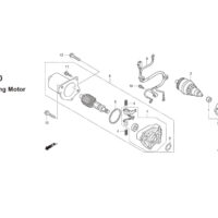 E-10 Starter Motor