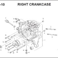 E-19-10 Right CrankCase