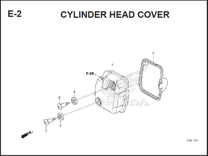 E-2 Cylinder Head Cover