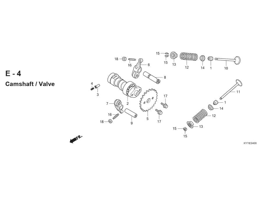 E-4 Camshaft