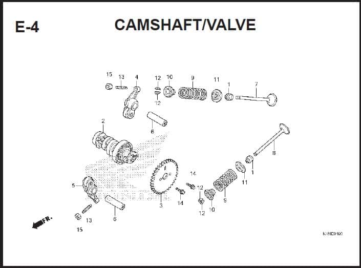 E-4 Camshft Valve