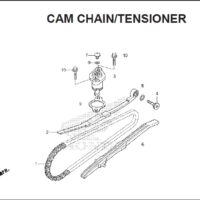 E-5 Cam Chain Tensioner