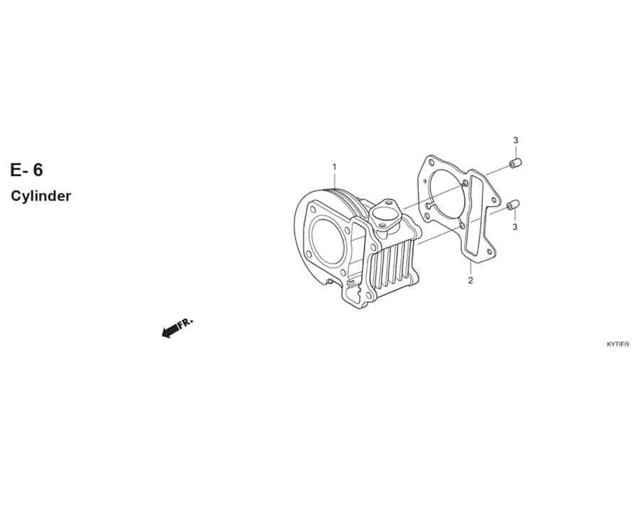 Cylinder Comp - Beat Karburator & Spacy (12100Kvy900)