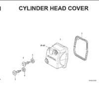 E-1 Cylinder Head Cover – Katalog Suku Cadang Honda Vario Techno