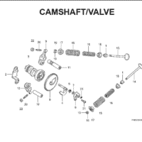 E-3 Camshaft/Valve – Katalog Suku Cadang Honda Vario Techno