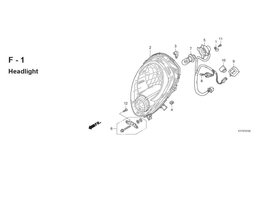 F-1 Headlight