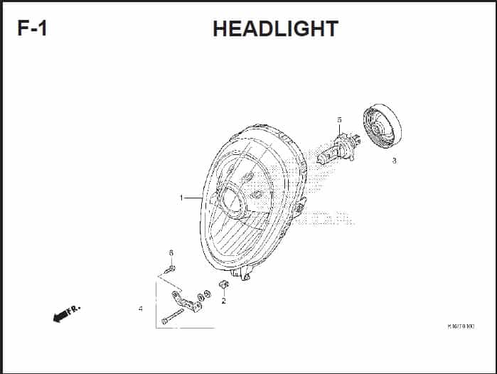 F-1 Headlight