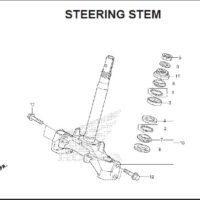 F-10 Steering Stem