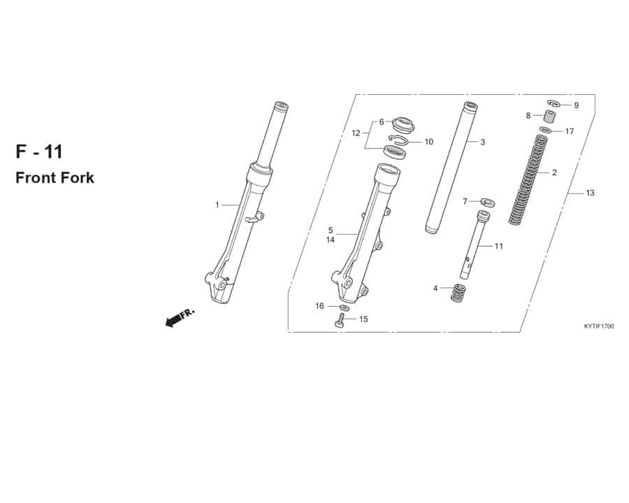 F-11 Front Fork