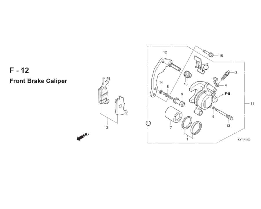 F-12 Front Brake