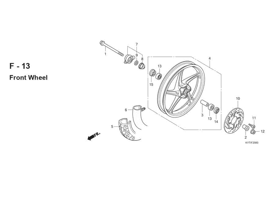 F-13 Front Wheel