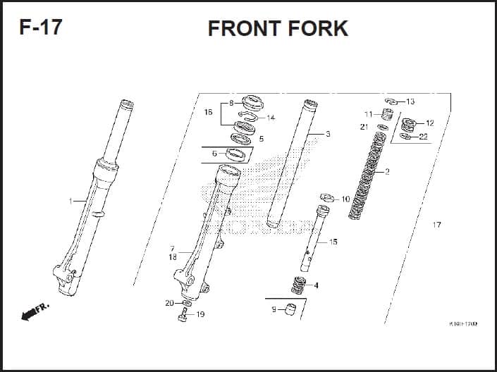 F-17 Front Fork