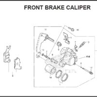 F-18 Front Brake Caliper