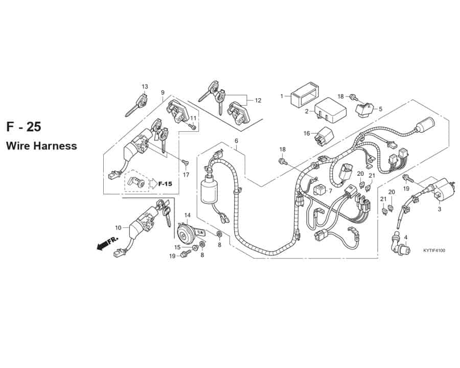 F-25 Wire Harness