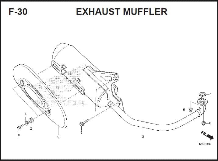 F-30 Exhaust Muffler