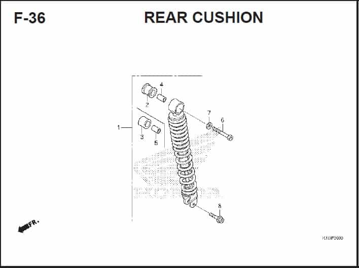 F-36 Rear Cushion