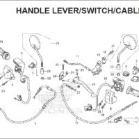 F-4 Handle Lever Switch Cable