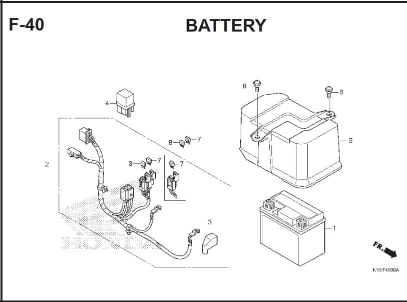 F-40 Battery