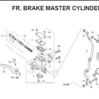 F-5 FR Brake Master Cylinder – Katalog Suku Cadang Honda Scoopy FI – 2
