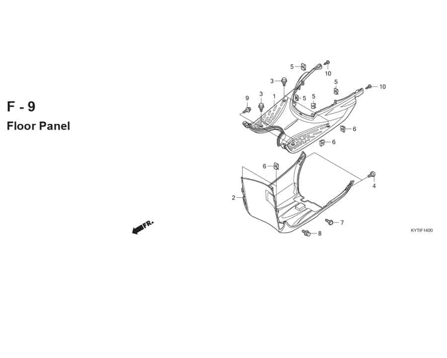 F-9 Floor Panel