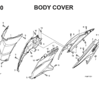 F-10 Body Cover – Katalog Suku Cadang Honda Vario Techno