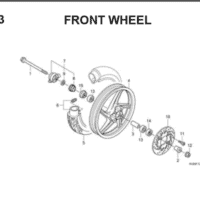 F-13 Front Wheel (Cast) – Katalog Suku Cadang Honda Vario Techno