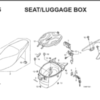F-15 Seat/Luggage Box – Katalog Suku Cadang Honda Vario Techno