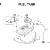 F-16 Fuel Tank – Katalog Suku Cadang Honda Vario Techno