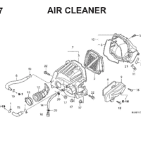 F-17 Air Cleaner – Katalog Suku Cadang Honda Vario Techno