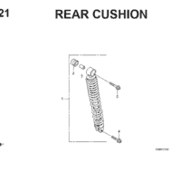 F-21 Rear Cushion – Katalog Suku Cadang Honda Vario Techno