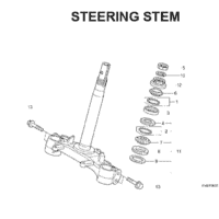 F-6 Steering Stem – Katalog Suku Cadang Honda Vario Techno