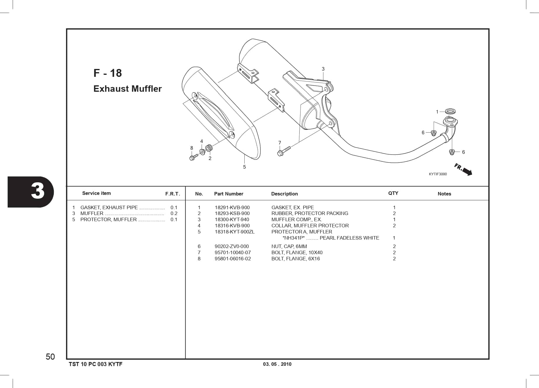 F-18 Exhaust Muffler