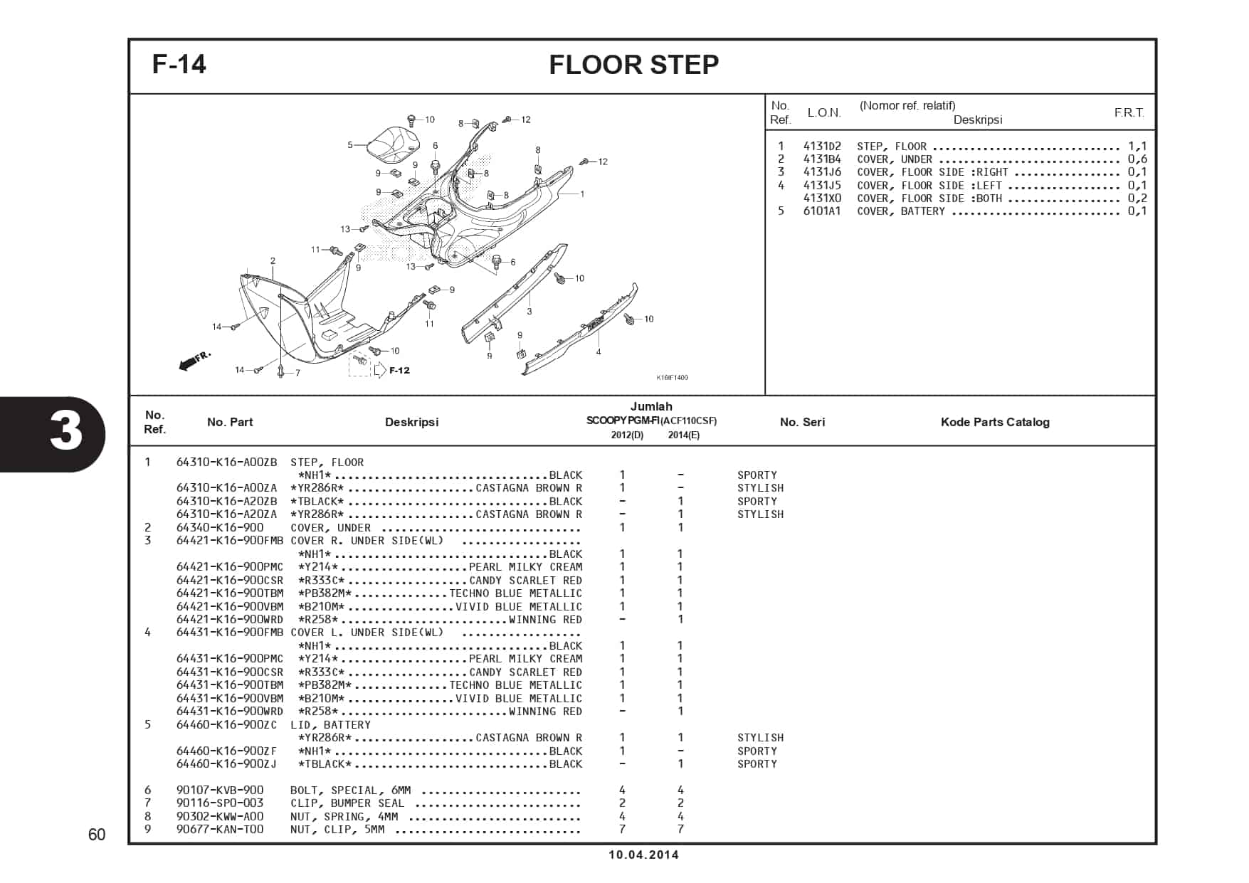 F-14 Floor Step 