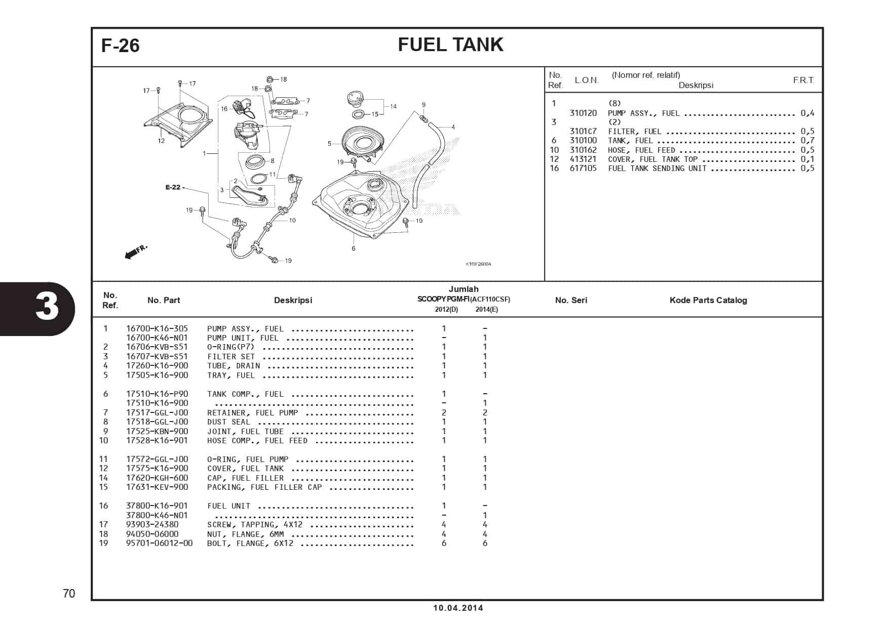 F-26 Fuel Tank