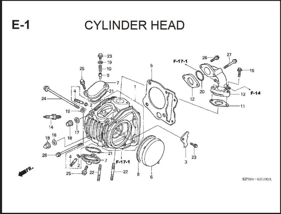 E-1 Cylinder Head