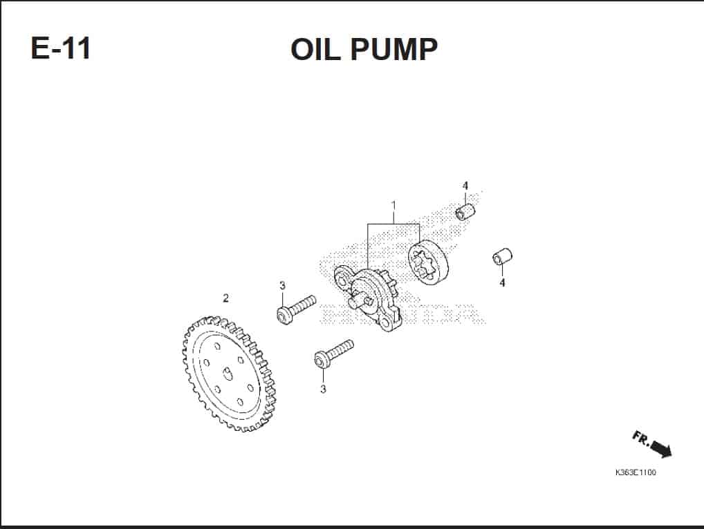 E-11 Oil Pump