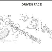 E-17 Driven Face – Katalog Honda PCX 150 KZY
