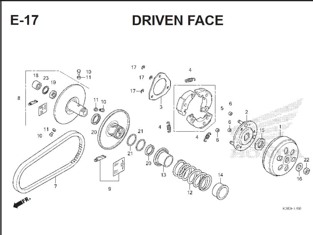 E-17 Driven Face