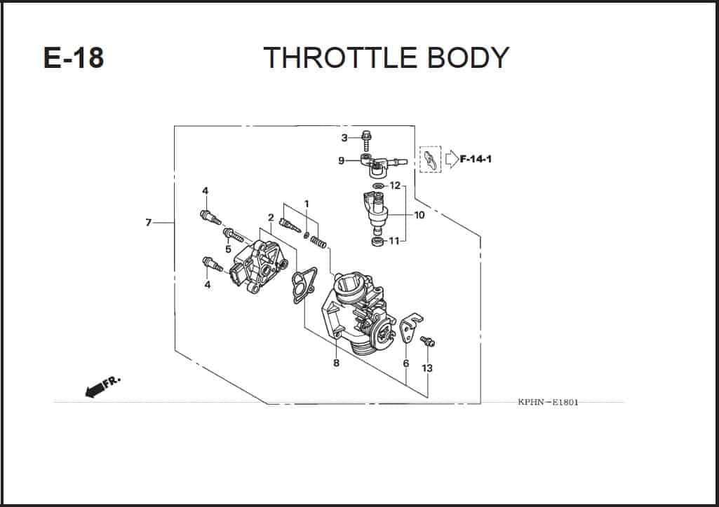 E-18 Throttle Body