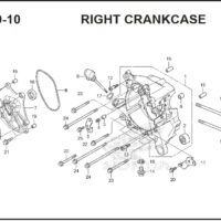 E-19-10 Right CrankCase