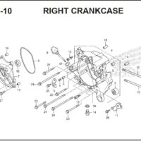 E-19-10 Right CrankCase