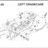 E-19-20 Left CrankCase