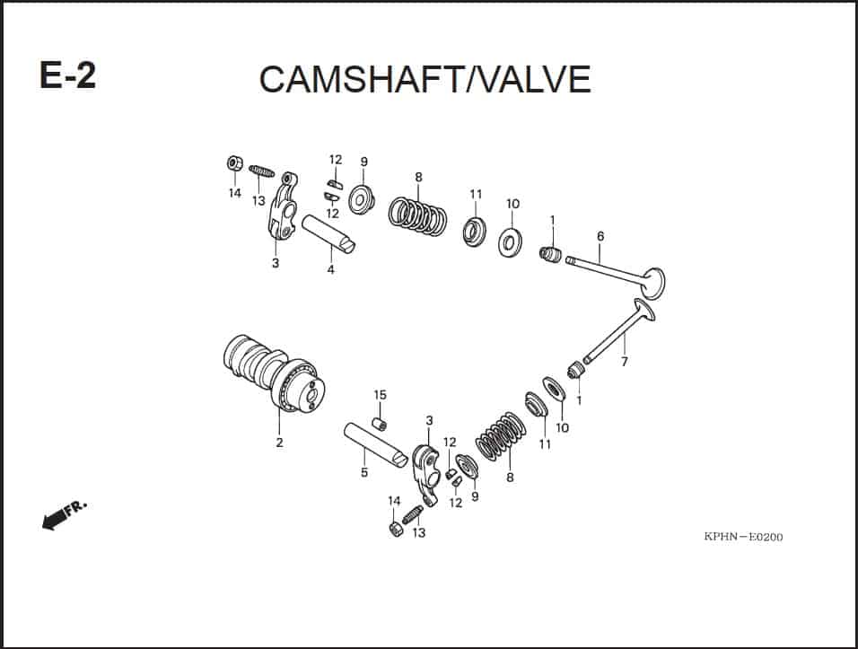 E-2 CamShaft Valve