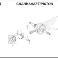 E-20 CrankShaft Piston